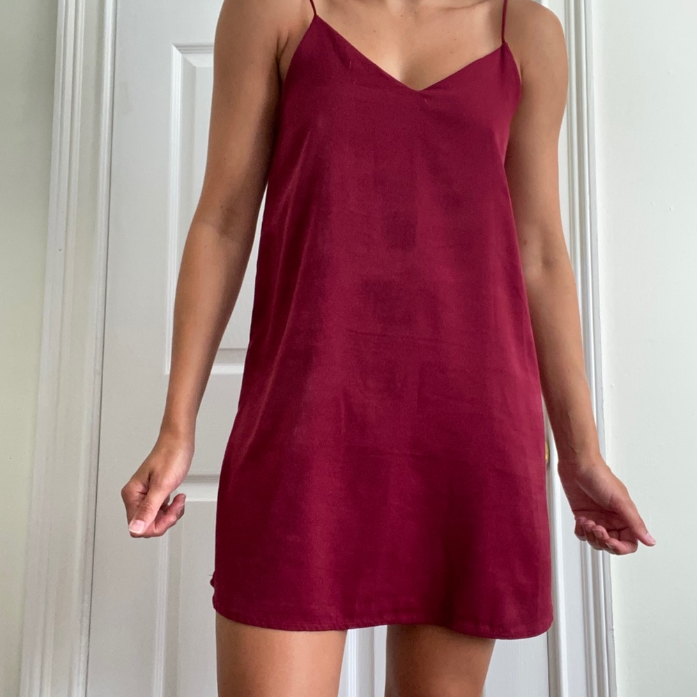 Single strap short dress